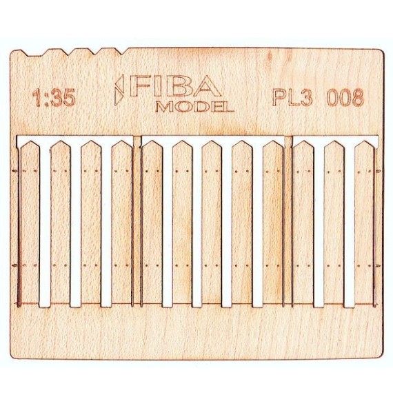 Prkenný plot – širší prkna