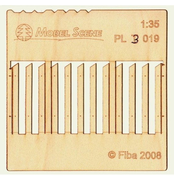 Prkenný plot – širší prkna