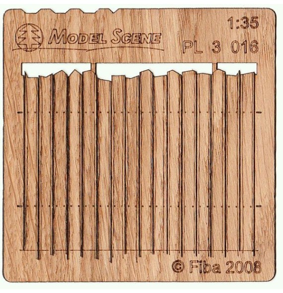 Prkenná ohrada – nepravidelný řez I.