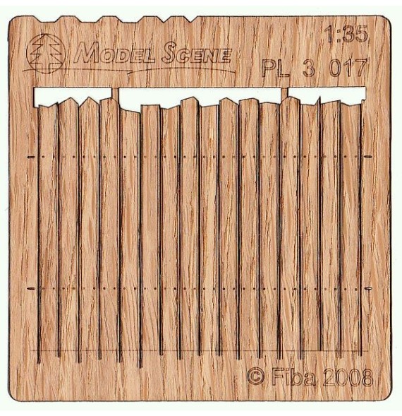 Prkenná ohrada – nepravidelný řez II.