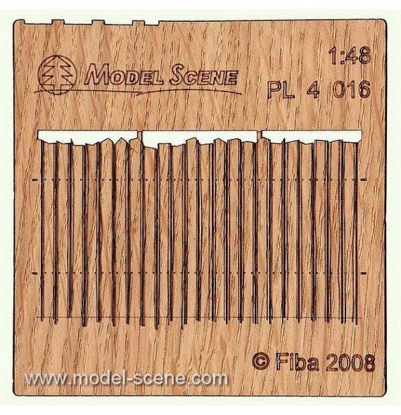 Prkenná ohrada – nepravidelný řez I.