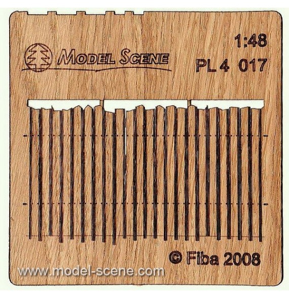 Prkenná ohrada – nepravidelný řez II.