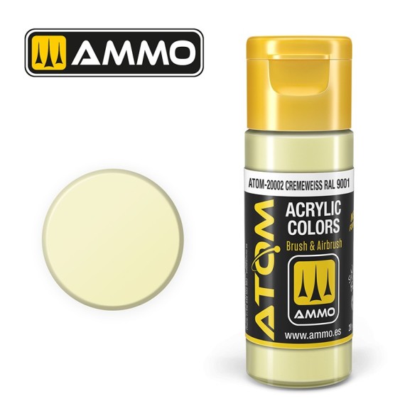 ATOM COLOR Cremeweiss RAL 9001