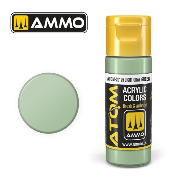 ATOM COLOR Light Gray Green