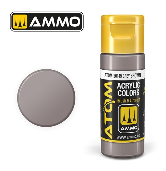 ATOM COLOR Grey Brown