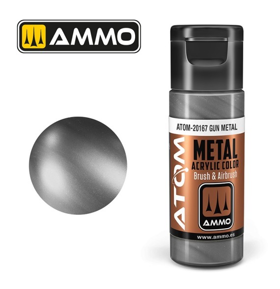 ATOM METALLIC Gun Metal