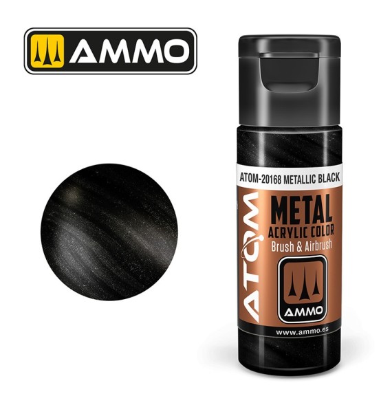 ATOM METALLIC Black