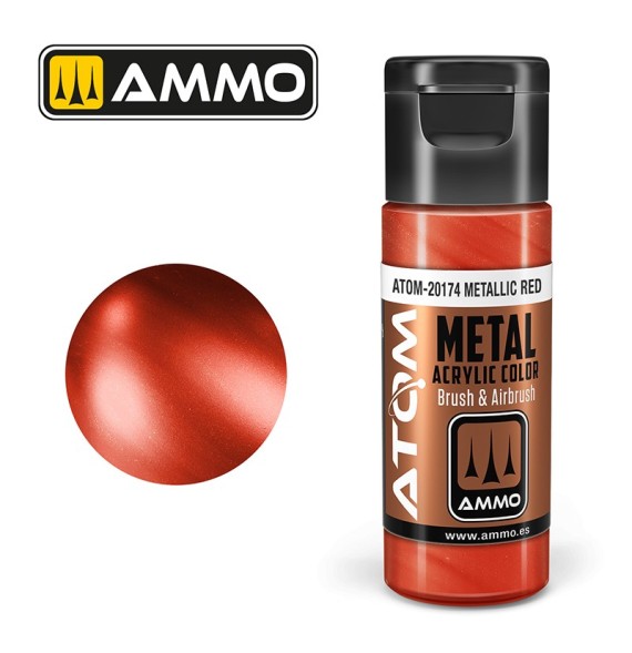 ATOM METALLIC Red