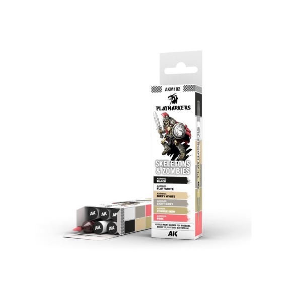 Playmarkers Set – Skeletons And Zombies