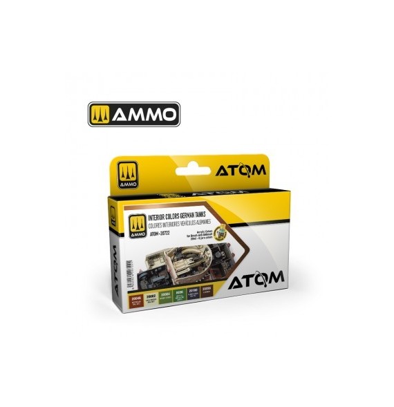 ATOM Interior colors German Tanks Set