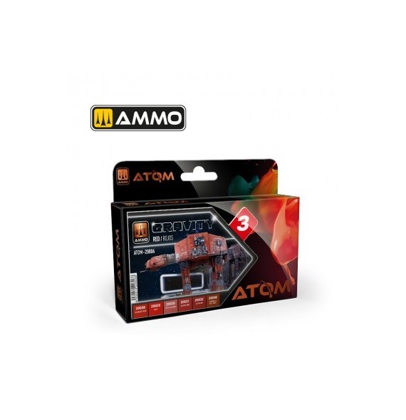ATOM Gravity Set 3 - Red