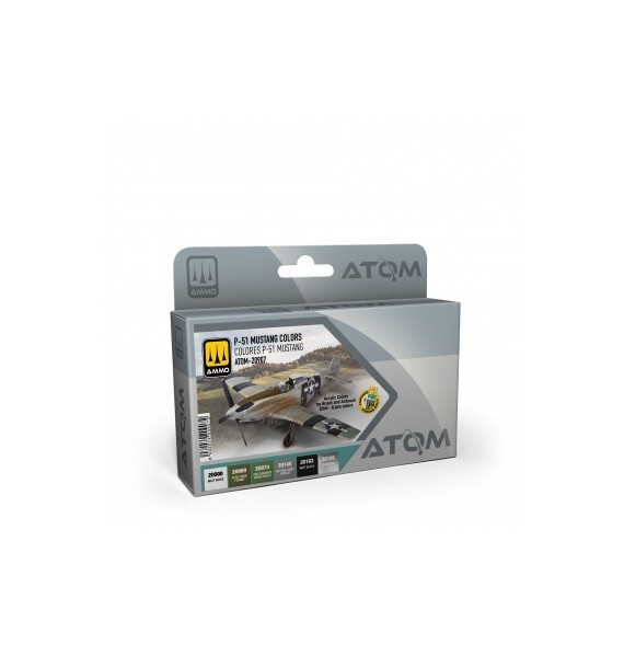 ATOM P-51 MUSTANG colors Set