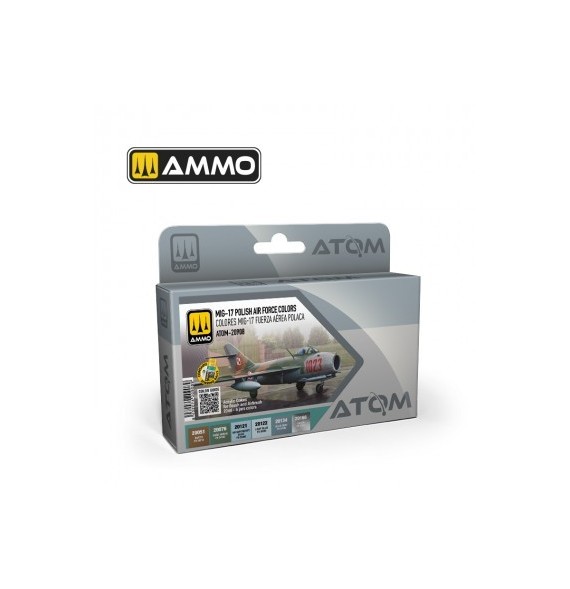 ATOM MIG-17 Polish Air Force Colors Set