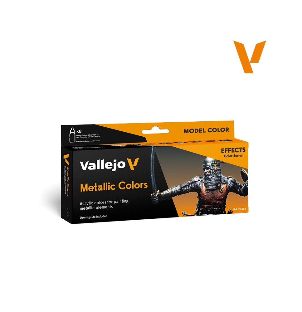 Vallejo Model Color – Metalic Colors