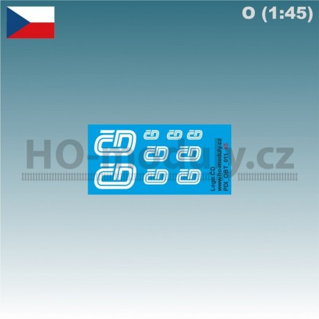 Obtisk logo ČD
