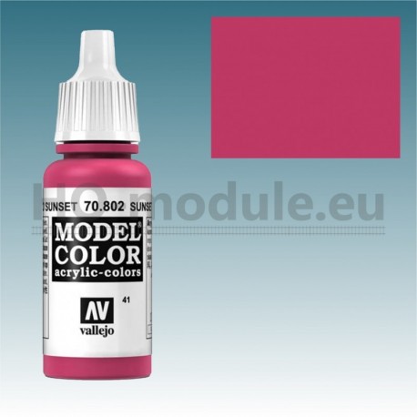 Vallejo Model Color 70802 – Sunset Red