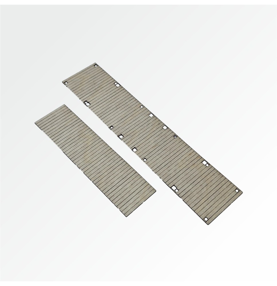 Dřevěná podlaha vozu Paov