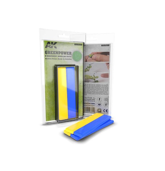 Green Power 2 Component Modeling Putty
