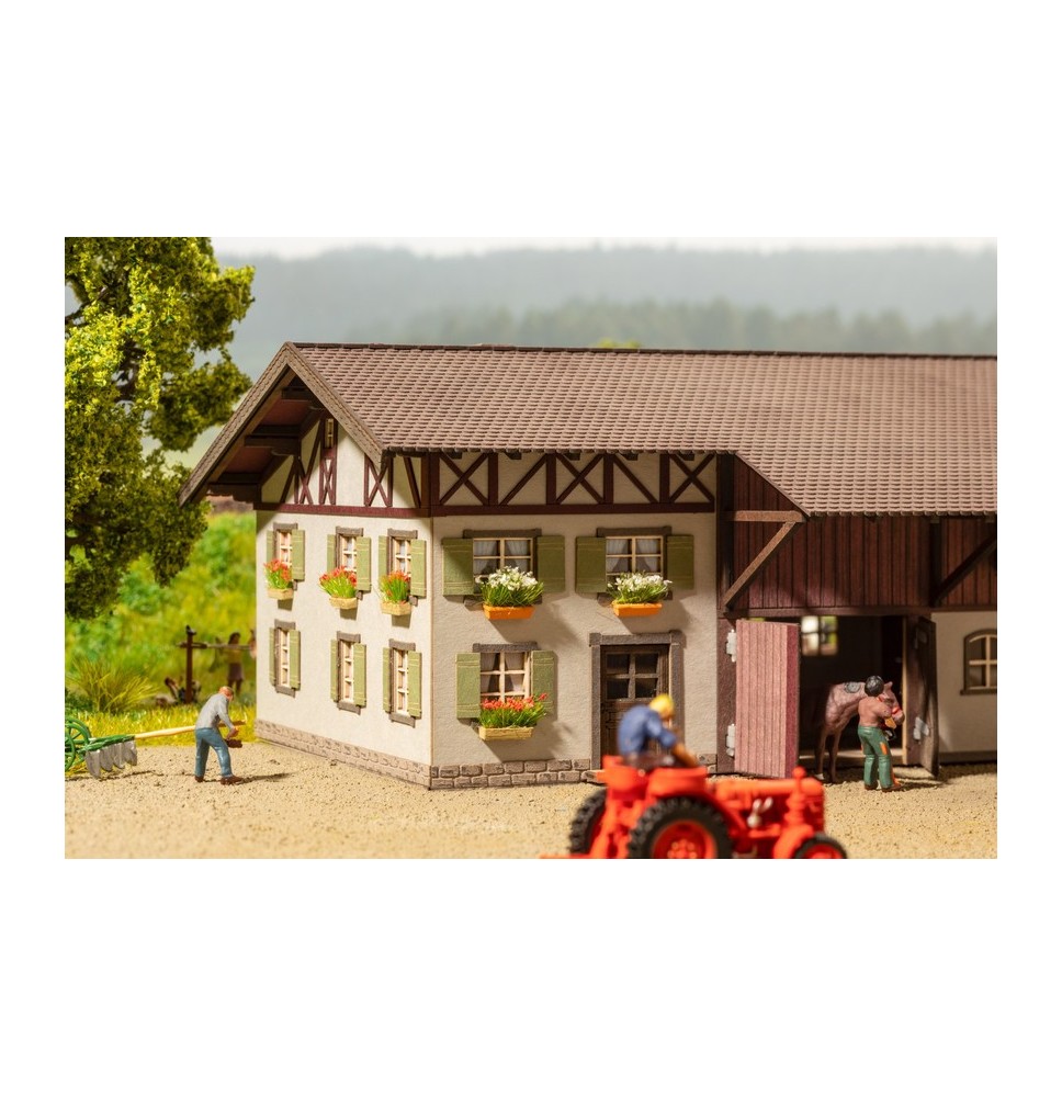 Květinové truhlíky kvetoucí