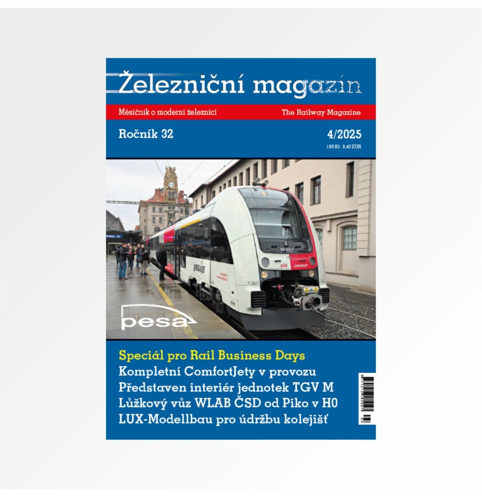 Železniční magazín 04/2025
