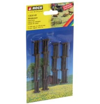 Dřevěný plot k pastvině