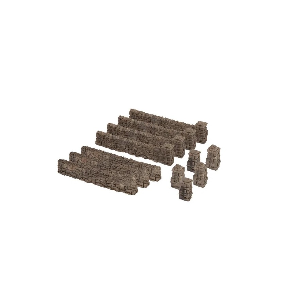 Zeď z lomového kamene