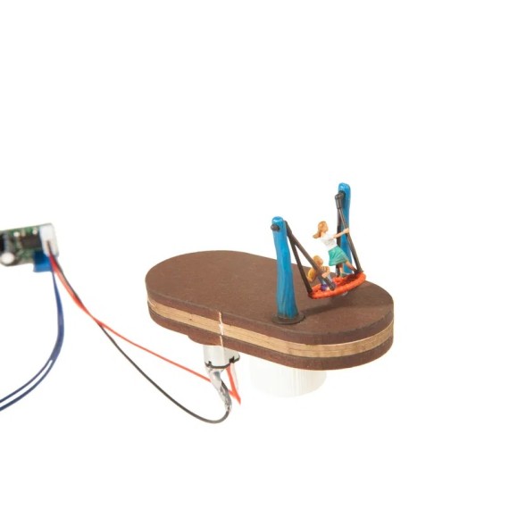 Micro-motion – pletená houpačka