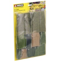 Sada dlouhé statické trávy