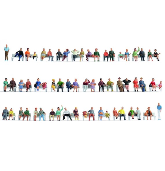 Mega-Spar-Set sedící figurky