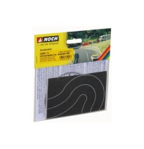 Asfaltová silnice – zatáčky