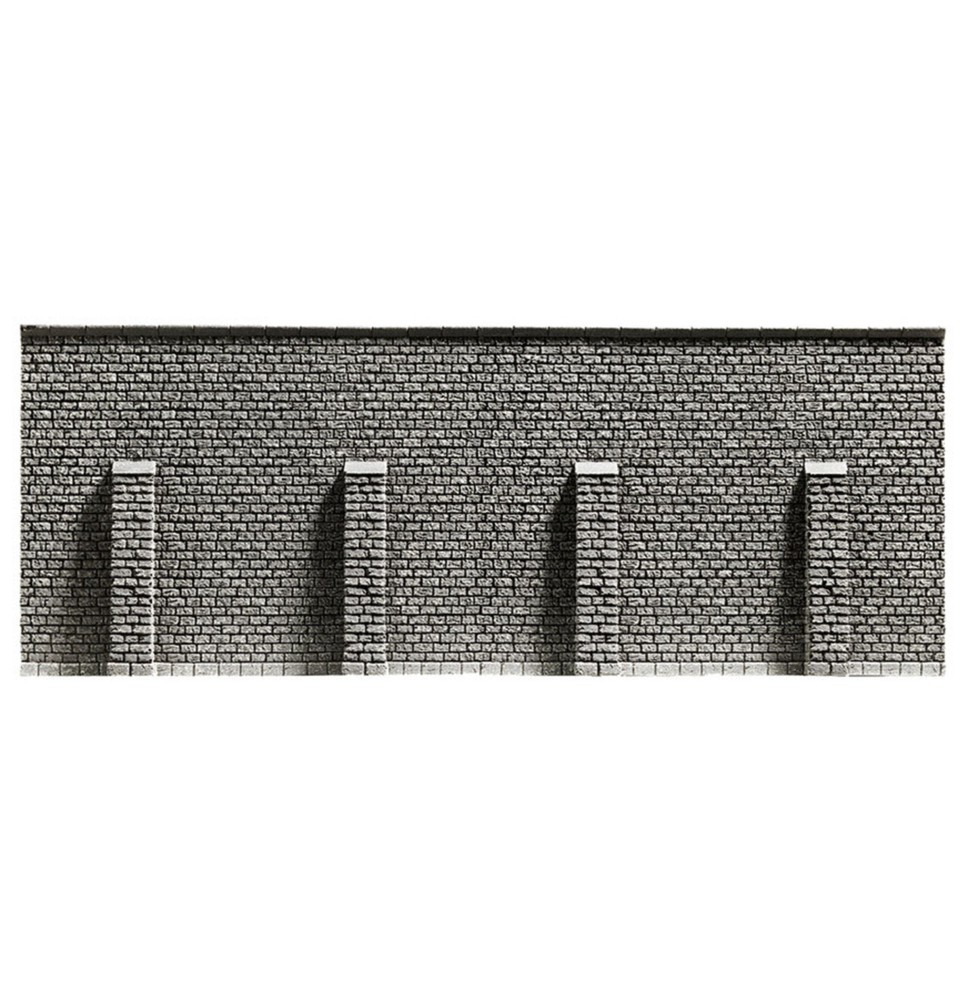 Podpěrná kamenná zeď