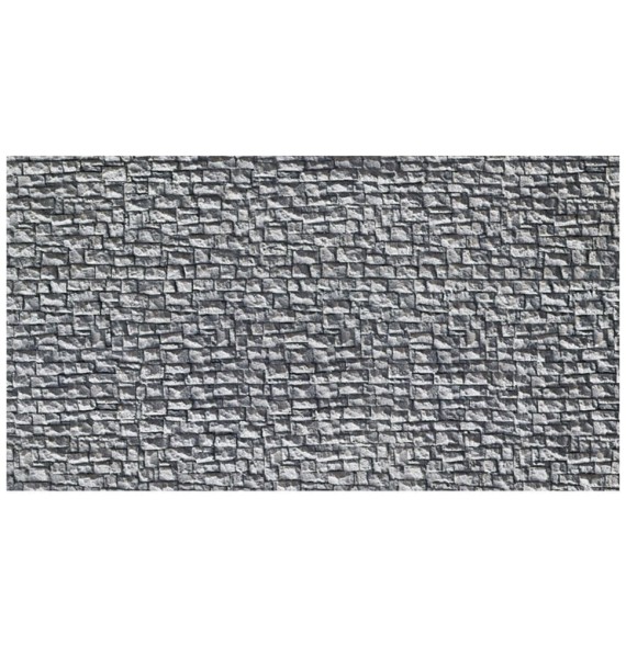 Zeď z lomového kamene