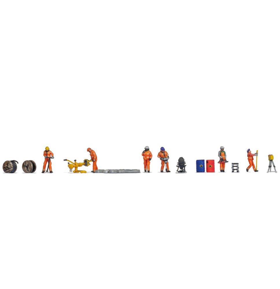 Figuren-Themenwelt „železniční stavba“