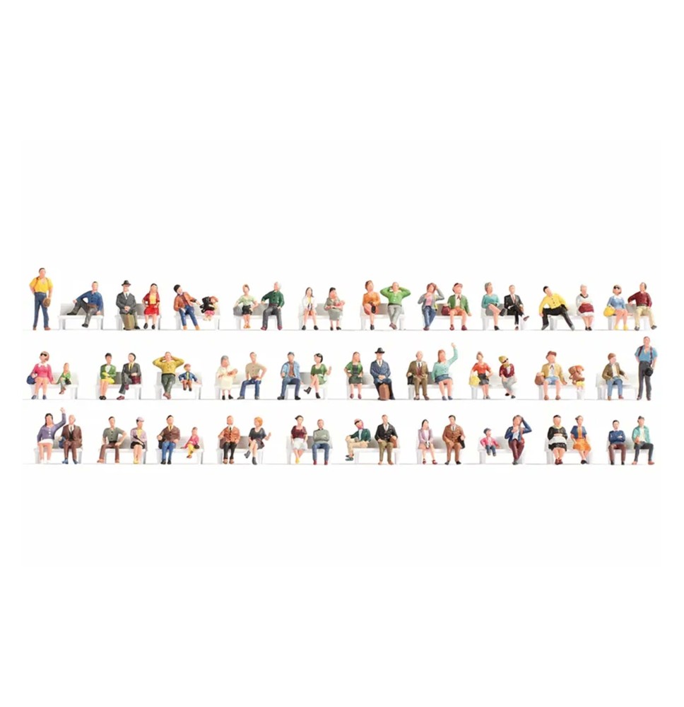 Mega-Spar-Set sedící figurky