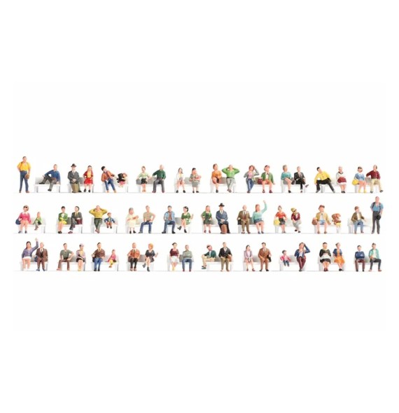 Mega-Spar-Set sedící figurky