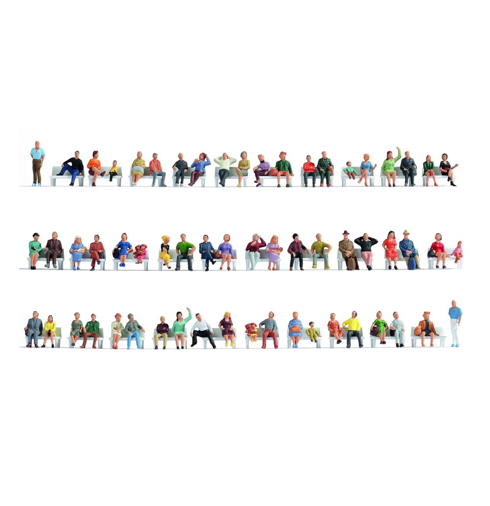 Mega-Spar-Set sedící figurky