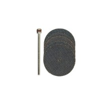 Řezný kotouček s tkaninou