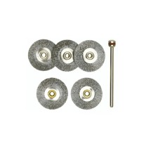 Ocelový kartáč plochý