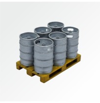 Sudy KEG na paletách