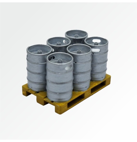 Sudy KEG na paletách