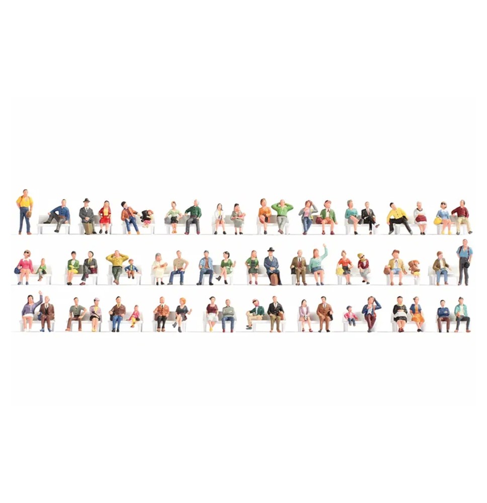 Mega-Spar-Set sedící figurky