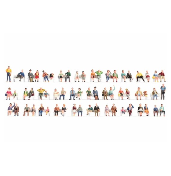 Mega-Spar-Set sedící figurky