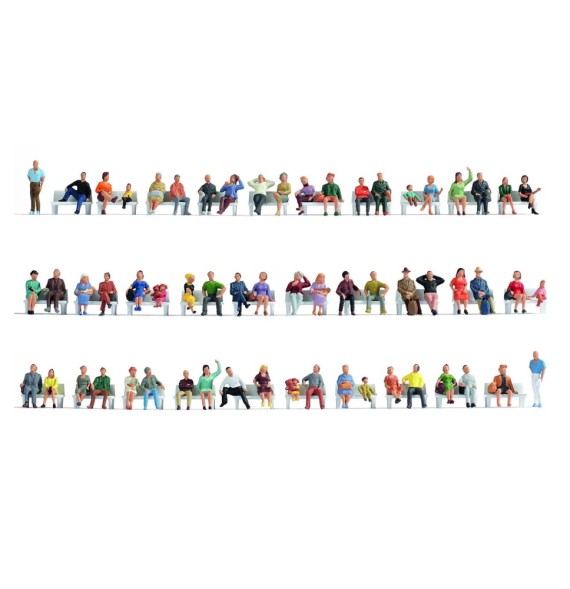 Mega-Spar-Set sedící figurky