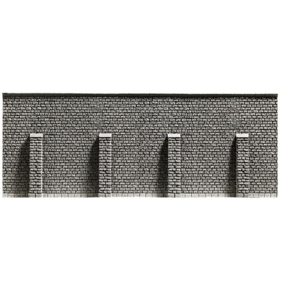 Podpěrná kamenná zeď