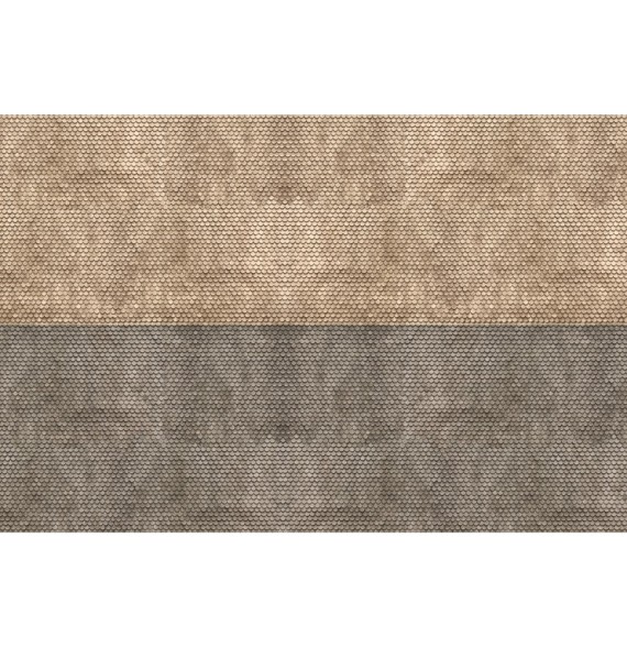 3D-Kartonplatte  - střešní tašky