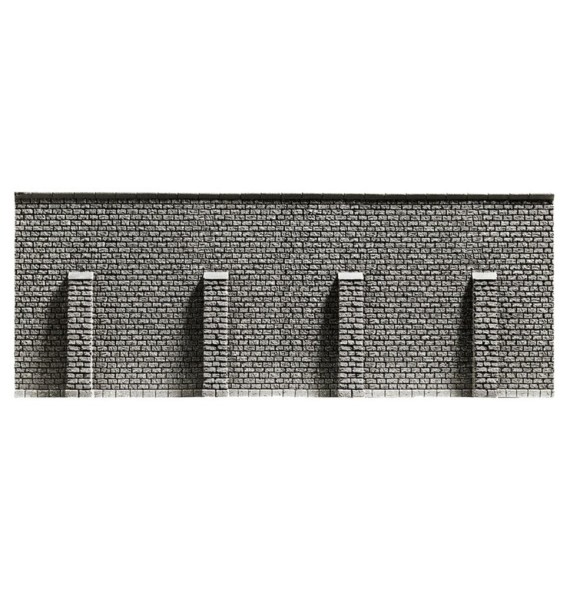 Podpěrná kamenná zeď