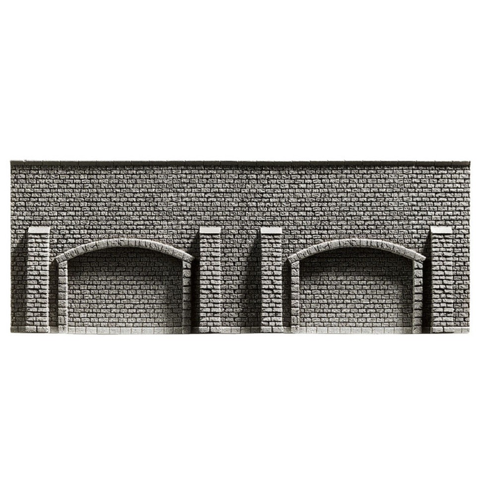 Arkádová kamenná zeď