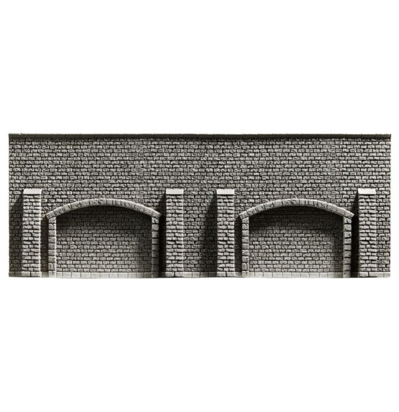 Arkádová kamenná zeď