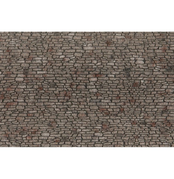 3D-Strukturfolie – kamenná stěna