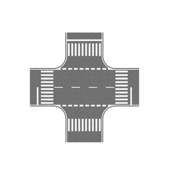 Křižovatka – šedá